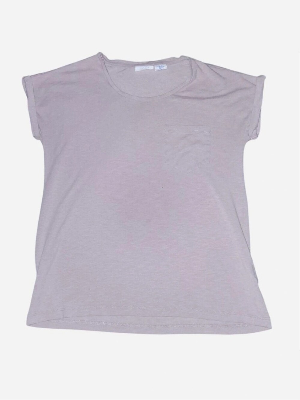 XS | Sigrid Olsen beige/tan top with pocket